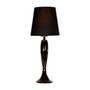 LÁMPARA DE MESA NEGRO 40W E27 1 LUZ