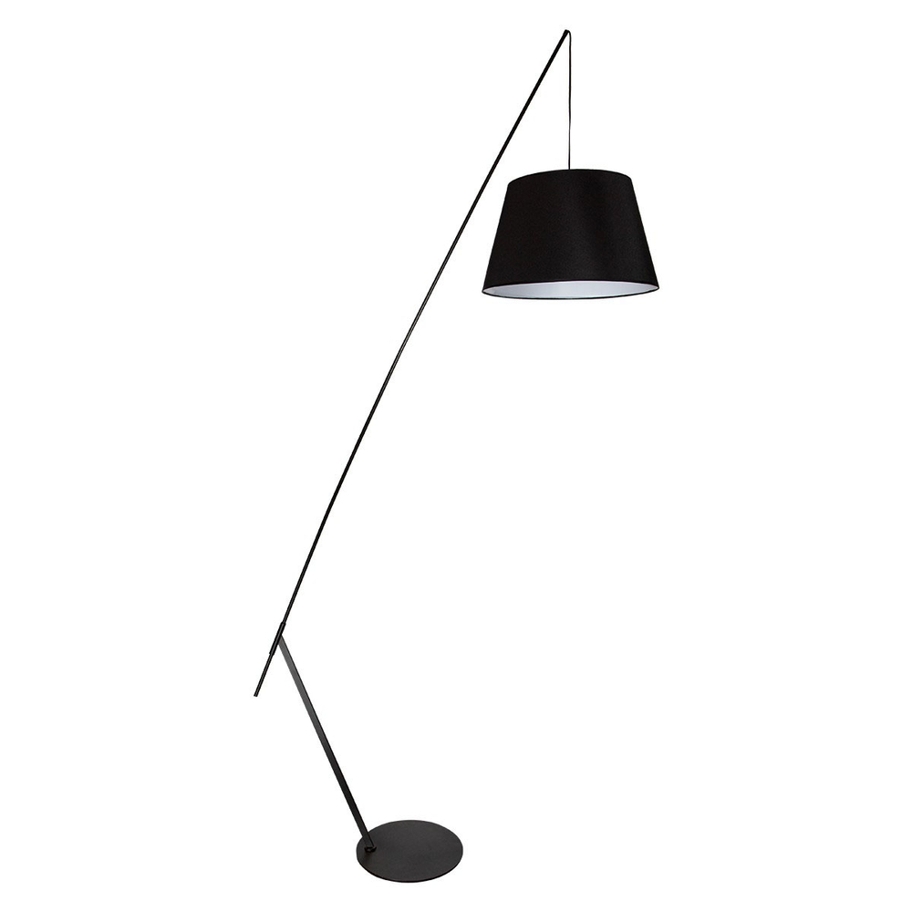 LÁMPARA DE PISO NEGRO 1 LUZ E27 60W The Home Depot México