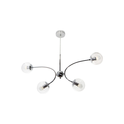 COLGANTE CROMO 4 LUCES E27 40W