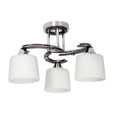 COLGANTE CROMO E27 40W 3 LUCES