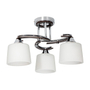 COLGANTE CROMO E27 40W 3 LUCES