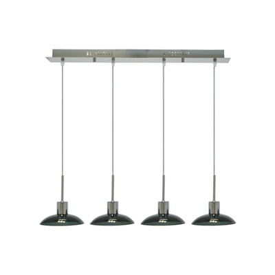 COLGANTE LED CROMO 6W 4L