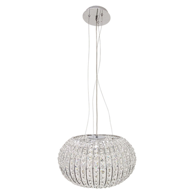 COLGANTE DE CRISTALES CROMO 3 LUCES | The Home Depot México