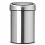 BOTE P/BAS TOUCH BIN 3L ACERO MATE, BRABANTIA
