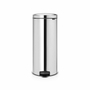 BOTE BASURA NEWICON 30L ACERO CROMO, BRABANTIA.