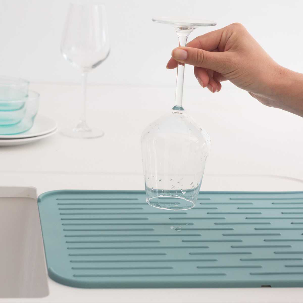 TAPETE ESCURRIDOR SIL MENTA 33X44cm, BRABANTIA. The Home Depot México