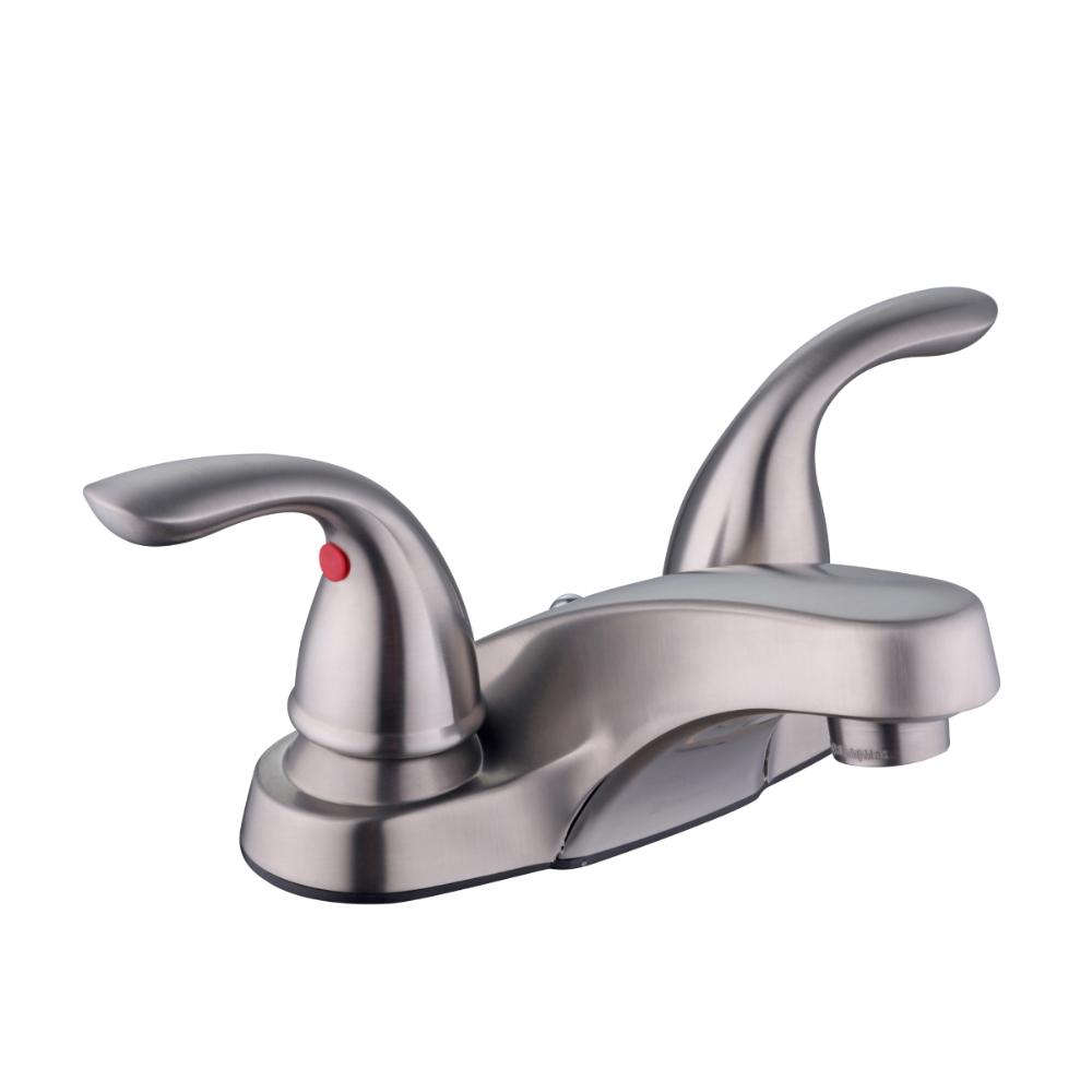 Mezcladora de baño 4" centerset niquel