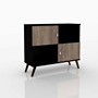 APARADOR BERTOLINI RT 3011 NEGRO RUSTICO
