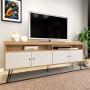 MESA DE TV BERTOLINI LIBERTY ROBLE OFF WHITE