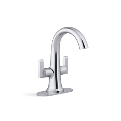 LLAVE MEZCLADORA PARA LAVABO DUOMANDO SETRA CROMO PULIDO