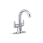 LLAVE MEZCLADORA PARA LAVABO DUOMANDO SETRA CROMO PULIDO