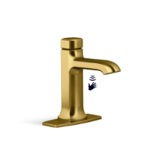 LLAVE MONOMANDO CON SENSOR RUBICON LATON DORADO