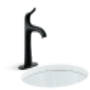 LLAVE MEZCLADORA PARA LAVABO MONOMANDO EASMOR NEGRO MATE