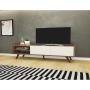 MESA DE TV BERTOLINI RT 3110 RUSTICO OFF WHITE