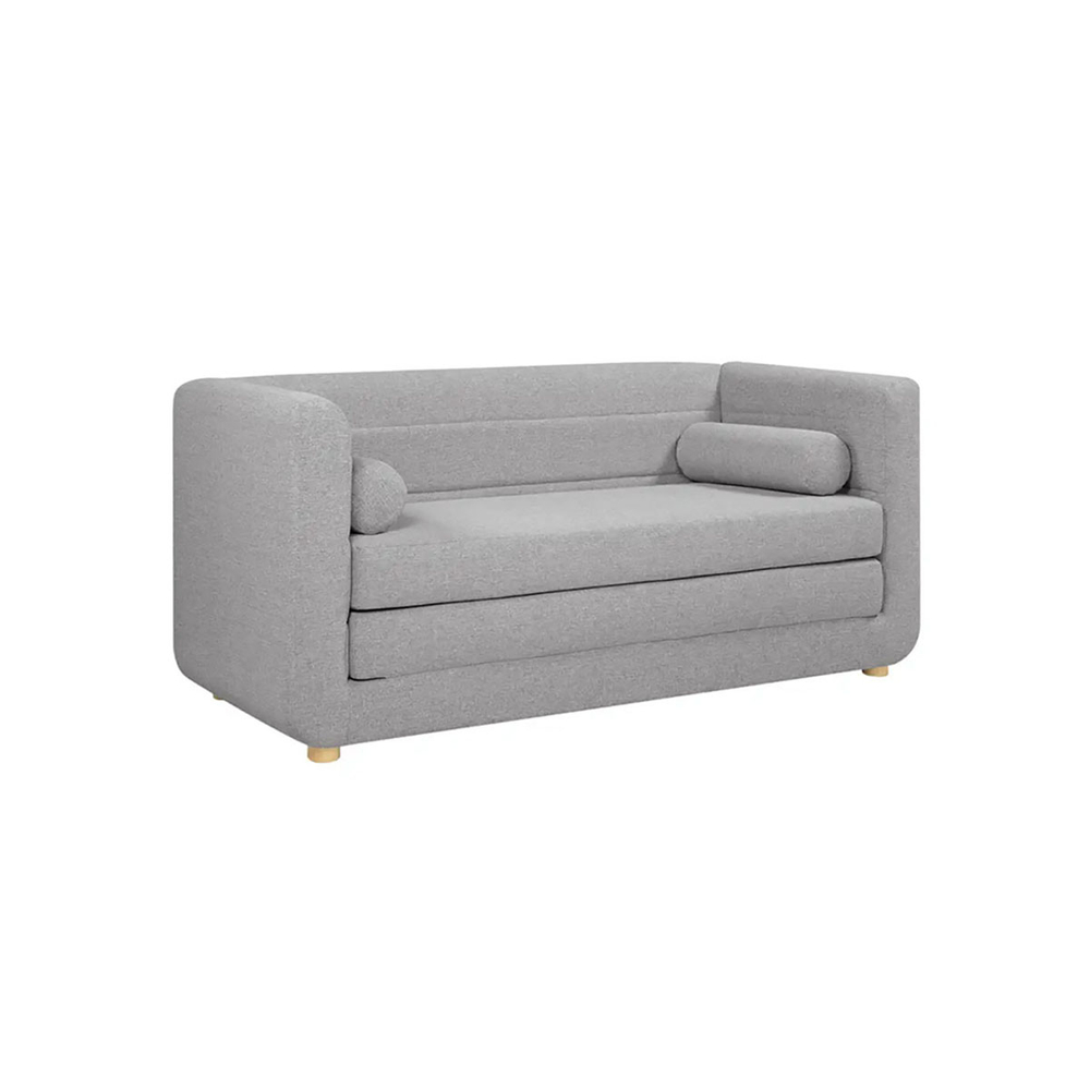 SOFÁ CAMA BASIL GRIS CLARO The Home Depot México