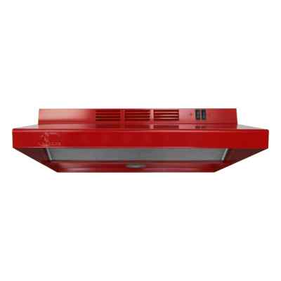 CAMPANA EMPOTRE CN 60CM ROJO