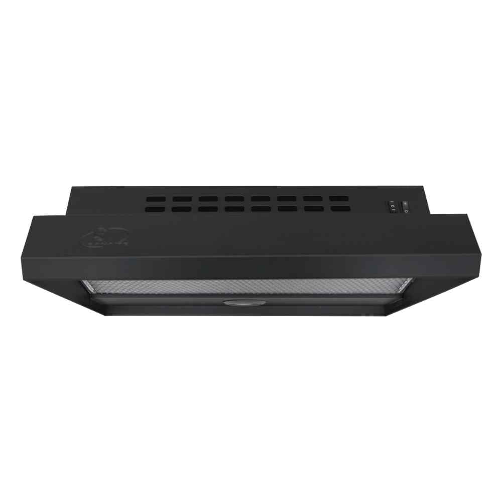 Campana empotre k 50 cm negro mate