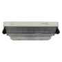 CAMPANA EMPOTRE TURBO 76CM ALMEND