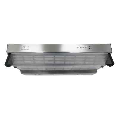 CAMPANA EMPOTRE TURBO 76 ACERO INOX