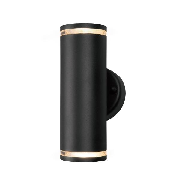 LÁMPARA ARBOTANTE LED 17 X 6 X 9 CM NEGRO