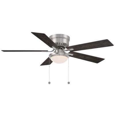 VENTILADOR DE TECHO HUGGER II MAPLE CLARO/MAPLE OSCURO 52" CON 2 LUCES Y 5 ASPAS REVERSIBLES