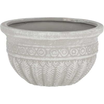 MACETA CERÁMICA MEDIA PALMA CANTERA 10 IN