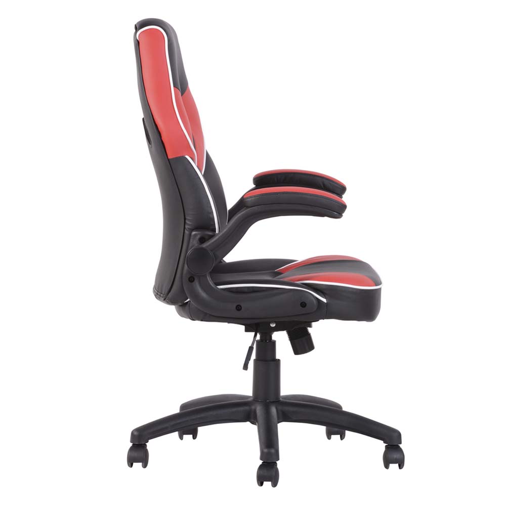 SILLA GAMER PARA JUEGOS OFICINA EJECUTIVA PU CON RESPALDO ALTO ...