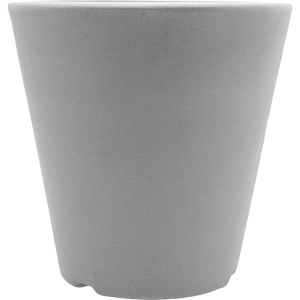 MACETA 12" PLÁSTICO IMPERIAL GRIS (194000)