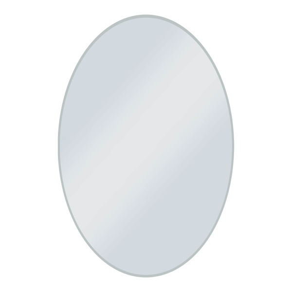 ESPEJO DE BAÑO 53X78 OVAL BISELADO