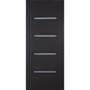 PUERTA DE LAMINA 4 VITRALES CHOCOLATE 90X213