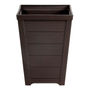 MACETA TAPER 25L CAFÉ CHOCOLATE