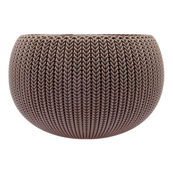 MACETA COZY 9.4 L CAFÉ HARVEST