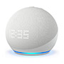 ECHO DOT 5TA CON RELOJ BLANCO