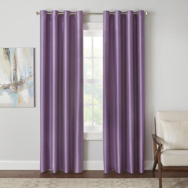 CORTINA BO FAUX SILLK LILA