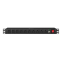 TIRA MULTICONTACTO HORIZ. PARA RACK 19 PLG STEREN MOR-015