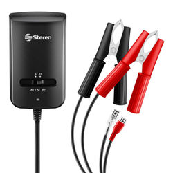 steren cargador inteligente p/bateria sellada de acido steren br-500