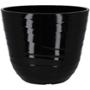 MACETA DE RESINA GAEL COLOR NEGRO 15