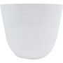 MACETA DE RESINA GAEL COLOR BLANCO 18
