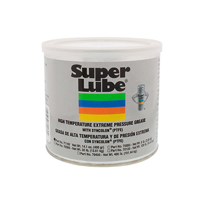 GRASA DE ALTA TEMPERATURA Y PRESIÓN EXTREMA C/ SYNCOLON (PTFE) SUPER LUBE 400 G
