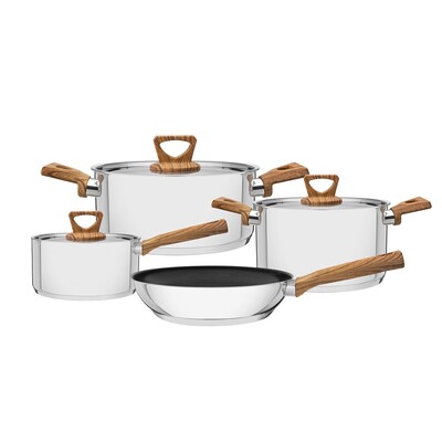 BATERIA DE COCINA 7PZAS. BRAVA