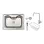 FREG INOX 69X49+ACCESORIOS