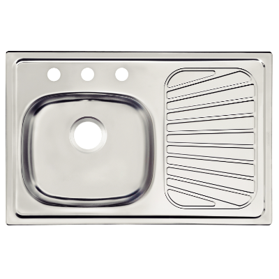 FREG.ACERO INOX 80X52 1CI 3P STD