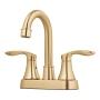 LLAVE MEZCLADORA DUOMANDO PARA BAÑO ALEXANDRIA 4 PULGADAS BRILLANTE FLOWELL