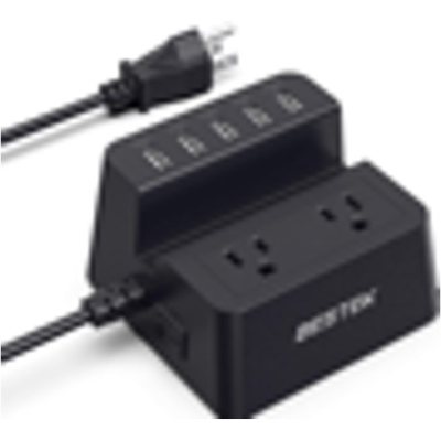 SUPRESOR 1700J MULTICONTACTO 1250W 2C 5USB NEGRO | The Home Depot México