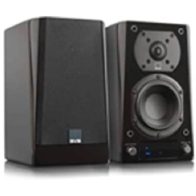 MONITOR ACTIVO INALAMBRICO BOOKSHELF NEGRO PIANO