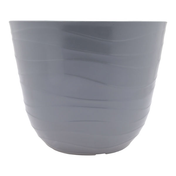 MACETA DE RESINA GAEL COLOR SHADOW GREY 15