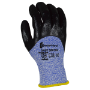PAQUETE CON 10 PARES DE GUANTE RESISTENTE AL CORTE CON RECUBRIMIENTO DE NITRILO 3/4 NIVEL 5 ANTICORTE TALLA 9