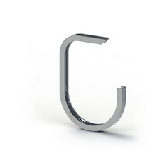 GANCHO ALUM TECHO PLATA