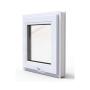 VENTANA DE PVC PROYECTANTE REHAU 60 CM X 60 CM