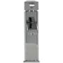 LLAVE MEZCLADORA MONOMANDO PARA LAVABO 18.5 X 5 X 16.5 CM ACERO INOXIDABLE
